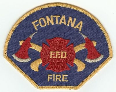 Fontana Fire
Thanks to PaulsFirePatches.com for this scan.
Keywords: california