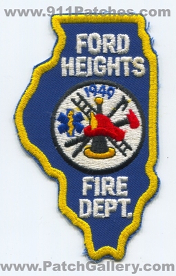 Ford Heights Fire Department Patch (Illinois)
Scan By: PatchGallery.com
Keywords: dept. state shape