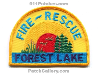Forest Lake Fire Rescue Department Patch (Minnesota)
Scan By: PatchGallery.com
Keywords: dept.