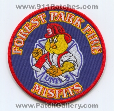 Forest Park Fire Department Unit 3 Patch (Ohio)
Scan By: PatchGallery.com
Keywords: dept. company co. station misfits
