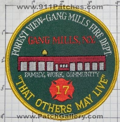 Forest View Gang Mills Fire Department (New York)
Thanks to swmpside for this picture.
Keywords: view-gang dept. n.y. 17