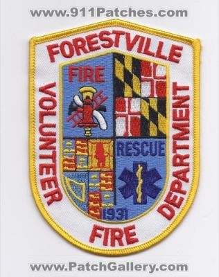 Forestville Volunteer Fire Rescue Department (Maryland)
Thanks to Paul Howard for this scan.
Keywords: dept.