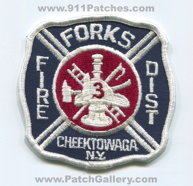 Forks Fire District 3 Cheektowaga Patch (New York)
Scan By: PatchGallery.com
Keywords: dist. number no. #3 department dept. n.y.