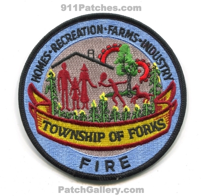 Forks Township Fire Department Patch (Pennsylvania)
Scan By: PatchGallery.com
Keywords: twp. of dept. homes recreation farms industry