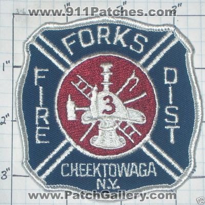 Forks Fire District 3 (New York)
Thanks to swmpside for this picture.
Keywords: dist. cheektowaga n.y.