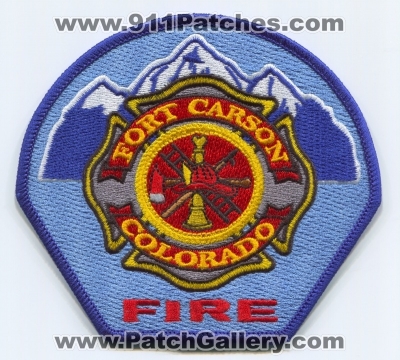 Fort Carson Fire Department Patch (Colorado)
[b]Scan From: Our Collection[/b]
Keywords: ft. dept. us army military