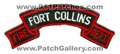 Fort Collins Fire Department Patch (Colorado) (Defunct)
[b]Scan From: Our Collection[/b]
Now Poudre Fire Authority
