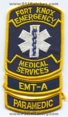 Fort Knox Emergency Medical Services EMS EMT-A Paramedic (Kentucky)
Scan By: PatchGallery.com
Keywords: ft. emta