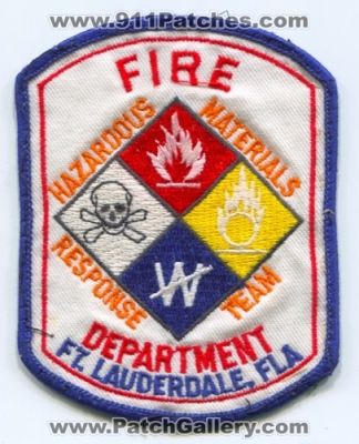 Fort Lauderdale Fire Department Hazardous Materials Response Team (Florida)
Scan By: PatchGallery.com
Keywords: ft. dept. hazmat haz-mat hmrt fla.