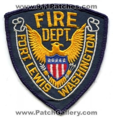 Fort Lewis Fire Department Patch (Washington)
Scan By: PatchGallery.com
Keywords: ft. dept. us army