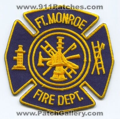 Fort Monroe Fire Department (Virginia)
Scan By: PatchGallery.com
Keywords: ft. dept.