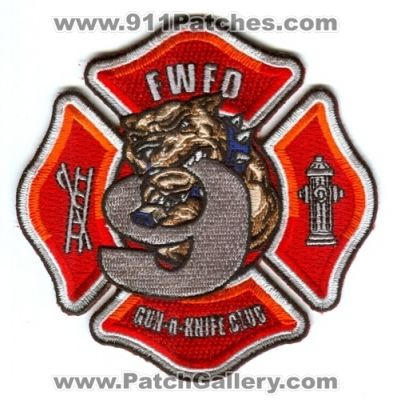 Fort Wayne Fire Department Station 9 Patch (Indiana)
Scan By: PatchGallery.com
Keywords: ft. dept. fwfd company co. gun-n-knife club