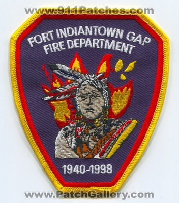 Fort Indiantown Gap Fire Department US Army Military Patch (Pennsylvania)
Scan By: PatchGallery.com
Keywords: ft. dept. u.s. united states ftig the gap