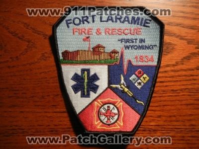 Fort Laramie Fire and Rescue Department (Wyoming)
Thanks to Jeremiah Herderich for the picture.
Keywords: & dept. ft.