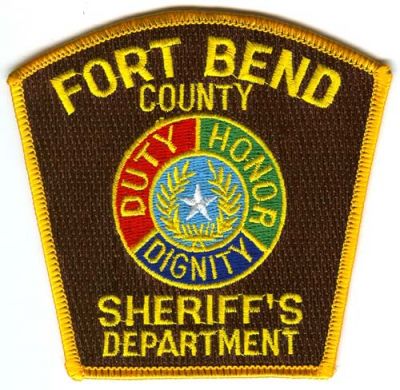 Fort Bend County Sheriff's Department (Texas)
Scan By: PatchGallery.com
Keywords: ft sheriffs