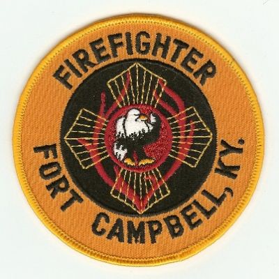 Fort Campbell Firefighter
Thanks to PaulsFirePatches.com for this scan.
Keywords: kentucky fire us army