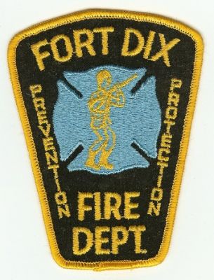 Fort Dix Fire Dept
Thanks to PaulsFirePatches.com for this scan.
Keywords: new jersey department us army