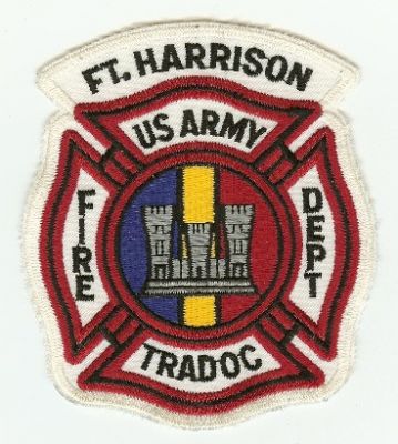 Fort Harrison US Army Fire Dept
Thanks to PaulsFirePatches.com for this scan.
Keywords: indiana department tradoc ft