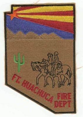 Fort Huachuca Fire Dept
Thanks to PaulsFirePatches.com for this scan.
Keywords: arizona department us army