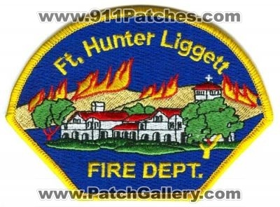 Fort Hunter Liggett Fire Department (California)
Scan By: PatchGallery.com
Keywords: ft. dept. us army military cstc
