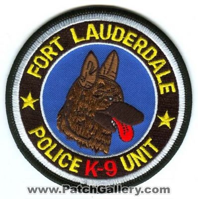Fort Lauderdale Police K-9 Unit (Florida)
Scan By: PatchGallery.com
Keywords: ft k9