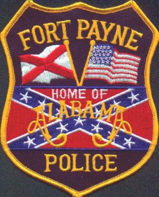 Fort Payne Police
Thanks to EmblemAndPatchSales.com for this scan.
Keywords: alabama ft