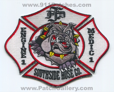 Fountain Fire Department Station 1 Southside Hose Company Patch (Colorado)
[b]Scan From: Our Collection[/b]
Keywords: dept. co. engine medic