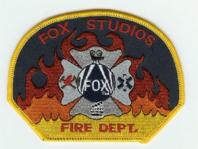 Fox Studios Fire Dept
Thanks to PaulsFirePatches.com for this scan.
Keywords: california department