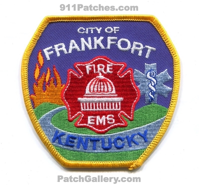 Frankfort Fire Department Patch (Kentucky)
Scan By: PatchGallery.com
Keywords: city of ems