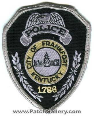 Frankfort Police (Kentucky)
Scan By: PatchGallery.com 
Keywords: city of