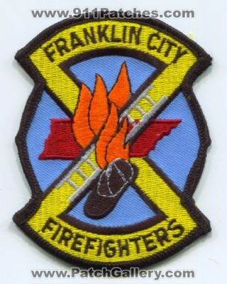 Franklin City Fire Department FireFighters (Tennessee)
Scan By: PatchGallery.com
Keywords: dept.