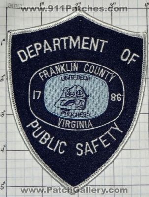 Franklin County Department of Public Safety (Virginia)
Thanks to swmpside for this picture.
Keywords: dps