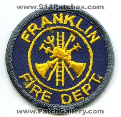 Franklin Fire Department (Ohio)
Scan By: PatchGallery.com
Keywords: dept.