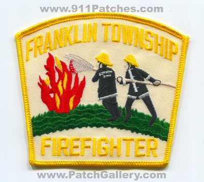 Franklin Township Fire Department Firefighter Patch (New Jersey)
Scan By: PatchGallery.com
Keywords: twp. dept. ff