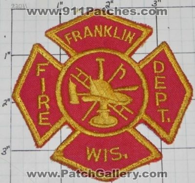 Franklin Fire Department (Wisconsin)
Thanks to swmpside for this picture.
Keywords: dept. wis.
