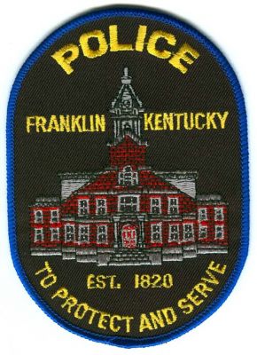 Franklin Police (Kentucky)
Scan By: PatchGallery.com
