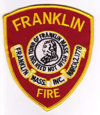 Franklin Fire
Thanks to Michael J Barnes for this scan.
Keywords: massachusetts town of