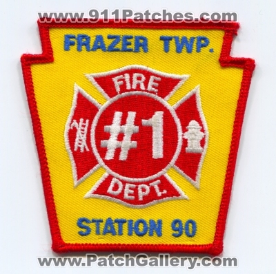 Frazer Township Fire Department Number 1 Station 90 (Pennsylvania)
Scan By: PatchGallery.com
Keywords: twp. dept. no. #1