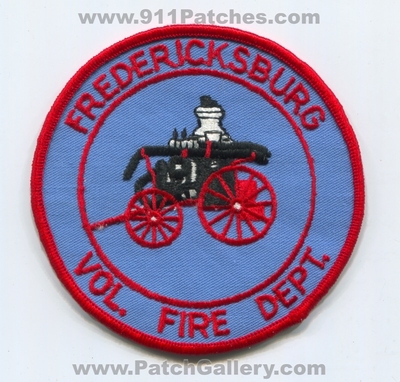 Fredericksburg Volunteer Fire Department Patch (Texas)
Scan By: PatchGallery.com
Keywords: vol. dept.
