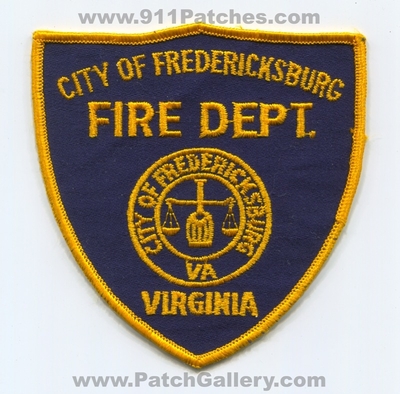 Fredericksburg Fire Department Patch (Virginia)
Scan By: PatchGallery.com
Keywords: city of dept. va