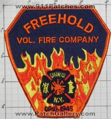 Freehold Volunteer Fire Company (New York)
Thanks to swmpside for this picture.
Keywords: vol. n.y. greene co. county