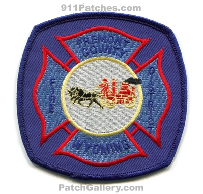 Fremont County Fire District Patch (Wyoming)
Scan By: PatchGallery.com
Keywords: co. dist. department dept.