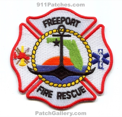 Freeport Fire Rescue Department Patch (Florida)
Scan By: PatchGallery.com
Keywords: dept.