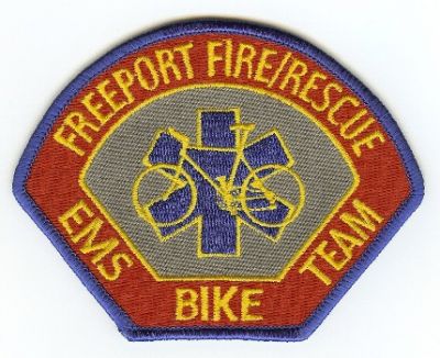 Freeport Fire Rescue EMS Bike Team
Thanks to PaulsFirePatches.com for this scan.
Keywords: maine