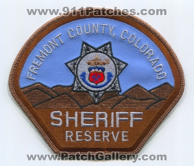 Fremont County Sheriffs Office Reserve Patch (Colorado)
Scan By: PatchGallery.com
Keywords: co. department dept. police