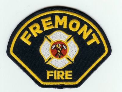 Fremont Fire
Thanks to PaulsFirePatches.com for this scan.
Keywords: california