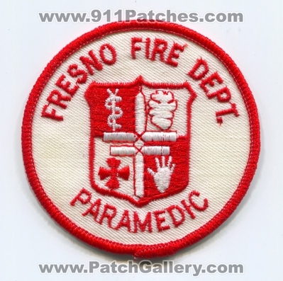 Fresno Fire Department Paramedic Patch (California)
Scan By: PatchGallery.com
Keywords: dept.
