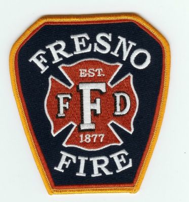 Fresno Fire
Thanks to PaulsFirePatches.com for this scan.
Keywords: california
