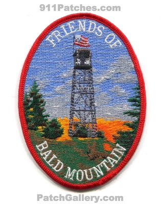 Friends of Bald Rondaxe Mountain Fire Tower Patch (New York)
Scan By: PatchGallery.com
Keywords: forest wildfire wildland