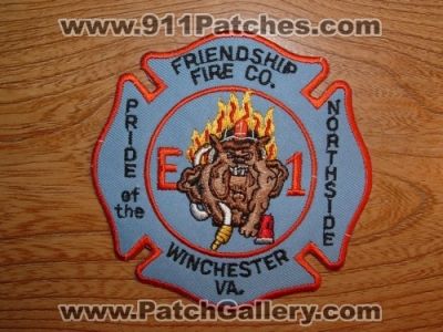 Friendship Fire Company Engine 1 (Virginia)
Picture By: PatchGallery.com
Keywords: co. winchester va.